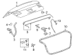 Chevy Cruze Limited Weather Strip Diagram - 94563606