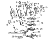 2022 Chevy Corvette Seat Cushion Pad Diagram - 85144431