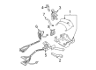 2009 Buick LaCrosse Steering Column Cover Diagram - 19168467