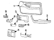 1991 Pontiac Grand Am Car Speakers Diagram - 16042092