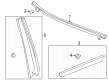 2022 GMC Hummer EV Pickup Door Moldings Diagram - 85579600