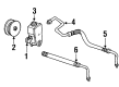 Pontiac 6000 Power Steering Pump Diagram - 26016156