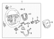 2016 Chevy SS Cruise Control Switch Diagram - 92256901