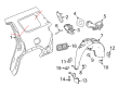 2019 GMC Acadia Fuel Filler Housing Diagram - 84069006