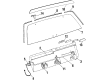 1986 Pontiac Bonneville Tailgate Handle Diagram - 20040317