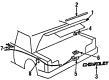 Chevy Spectrum Door Lock Diagram - 94106406