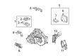 Saturn L100 Engine Mount Diagram - 90575018