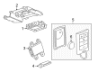 Cadillac CTS TPMS Sensor Diagram - 20803737