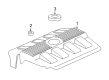 Cadillac Seville Emblem Diagram - 17101635