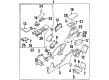 Chevy Malibu Center Console Latch Diagram - 22585947