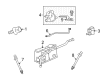 2008 Saturn Aura PCV Valve Hose Diagram - 12613199