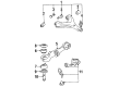 Oldsmobile Crossmember Bushing Diagram - 25536050