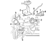 1998 Cadillac Catera Spark Plug Wires Diagram - 90494715