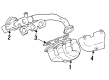 2001 Oldsmobile Aurora Exhaust Manifold Diagram - 12564701