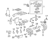 2011 GMC Terrain Blend Door Actuator Diagram - 25952814