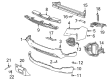 2021 GMC Canyon Bumper Diagram - 84945090