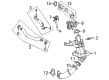 2023 Cadillac Escalade Exhaust Gas Temperature Sensor Diagram - 55514862