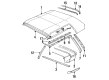 1989 Pontiac Sunbird Sunroof Cable Diagram - 12511887