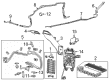 2017 Chevy Corvette Radiator Hose Diagram - 84180422