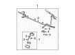 GMC Safari Fog Light Diagram - 16519563