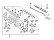 GMC Dash Panels Diagram - 12543572