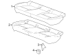 2021 Buick Encore GX Seat Cushion Pad Diagram - 42763064