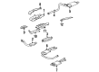 Oldsmobile Achieva Exhaust Pipe Diagram - 22552906