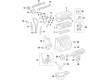 Pontiac Vibe Lash Adjuster Diagram - 19185607