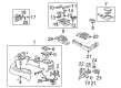 Chevy Silverado 1500 HD Classic Cup Holder Diagram - 15087884