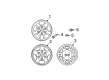 2002 GMC Yukon Spare Wheel Diagram - 15766001