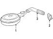 Cadillac Brougham Air Filter Box Diagram - 25098645