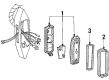 Cadillac Fleetwood Tail Light Diagram - 914880