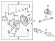 2018 Cadillac CT6 Differential Diagram - 85596738