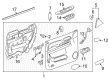 2014 GMC Sierra 2500 HD Door Handle Diagram - 22855620