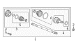 2024 Chevy Camaro CV Joint Diagram - 84138240