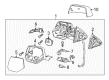 Cadillac Escalade Side View Mirrors Diagram - 23463298