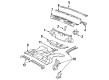 1993 Cadillac Allante Floor Pan Diagram - 20728967