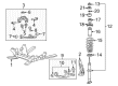 2011 Cadillac CTS Shock Absorber Diagram - 19302773