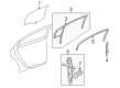 2011 Chevy Malibu Door Seal Diagram - 20856459