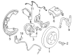 Cadillac CT4 Brake Dust Shields Diagram - 22740597