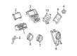 GMC Car Speakers Diagram - 25802875