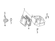 2005 Buick Park Avenue Air Filter Diagram - 19201267