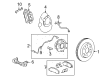 2004 GMC Safari Brake Caliper Repair Kit Diagram - 84828462