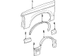 1991 GMC Syclone Door Moldings Diagram - 15630001