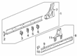 Chevy Malibu Body Mount Hole Plug Diagram - 95984307