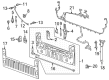 2022 Chevy Silverado 2500 HD Tailgate Lock Diagram - 85530792