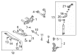 Cadillac XLR Shock Absorber Diagram - 19431691