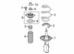 2018 GMC Terrain Coil Spring Insulator Diagram - 13384157