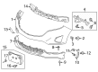 Chevy Equinox Bumper Diagram - 84150755