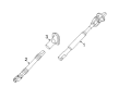 Chevy Silverado 3500 HD Steering Shaft Diagram - 85104190